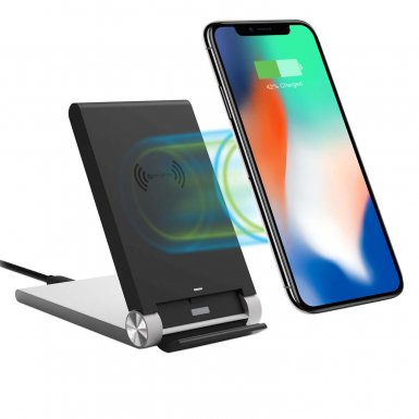 4smarts Inductive Fast Charger VoltBeam 10W - поставка (пад) за безжично захранване за QI съвместими устройства (черен)