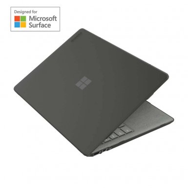 Incipio Feather Cover MRSF-108-SMK - тънък полимерен кейс за Microsoft Surface Laptop (черен-прозрачен)