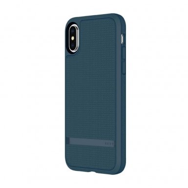 Incipio NGP Advanced Case - удароустойчив силиконов (TPU) калъф за Apple iPhone XS, iPhone X (син)
