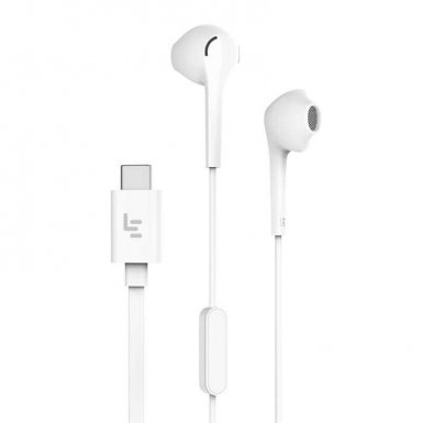 LeEco In-Ear USB Type-C Headset - слушалки с микрофон за смартфони с USB-C конектор (тъмносив)