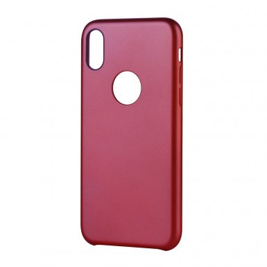Devia CEO Case - поликарбонатов кейс за iPhone XS, iPhone X (червен)