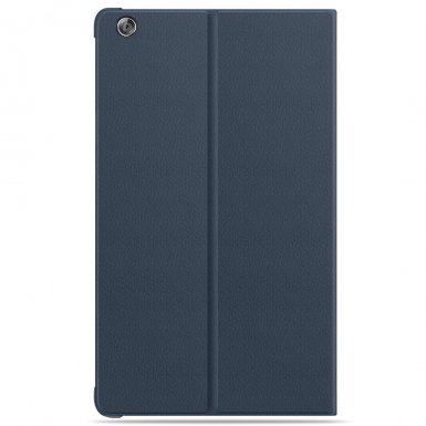 Huawei Flip Cover - оригинален кожен калъф за Huawei MediaPad M3 Lite 8 (син)