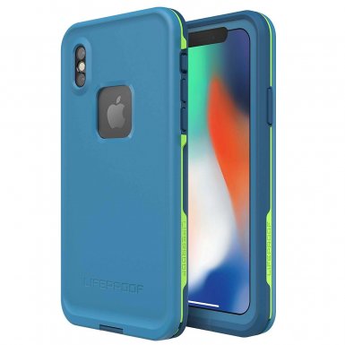 LifeProof Fre - ударо и водоустойчив кейс за iPhone XS, iPhone X (син)