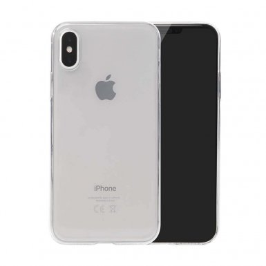 Honju TPU Cover - силиконов (TPU) калъф  за iPhone X (прозрачен)