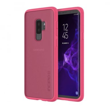 Incipio Octane Case - удароустойчив хибриден кейс за Samsung Galaxy S9 plus (розов)