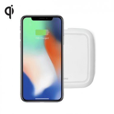 Zens Single Wireless Charger Stand 10W with Power Supply - пад за безжично зареждане на Qi съвместими устройства