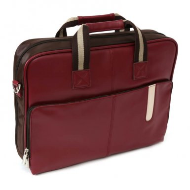 Platinet Norfolk Messenger Bag - чанта с презрамка за преносими компютри до 15 инча (червена)