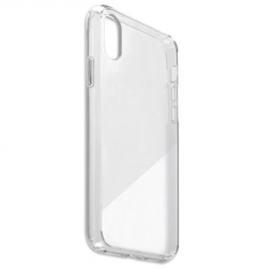 4smarts Clip-On Cover Trendline Premium Clear - хибриден удароустойчив кейс за iPhone XS, iPhone X (прозрачен)