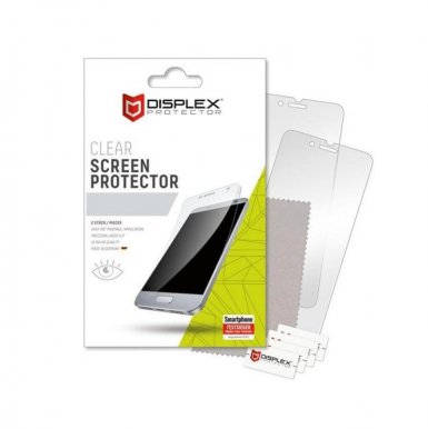 Displex Professional Screen Protector - качествено защитно покритие за дисплея на Huawei P20 Lite (2 броя)