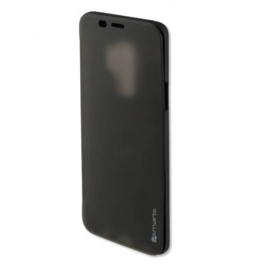 4smarts Kyoto Always-On Book - калъф през който виждате информация от дисплея за Samsung Galaxy S9 Plus (черен)