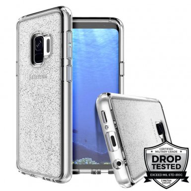 Prodigee SuperStar Case - хибриден кейс с висока степен на защита за Samsung Galaxy S9 (прозрачен)