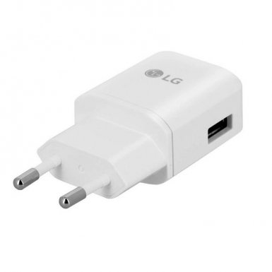 LG USB Fast Charger MCS-H06EP/ED - захранване с USB изход и технология за бързо зареждане (бял) (bulk)