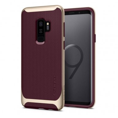 Spigen Neo Hybrid Case - хибриден кейс с висока степен на защита за Samsung Galaxy S9 Plus (червен) 