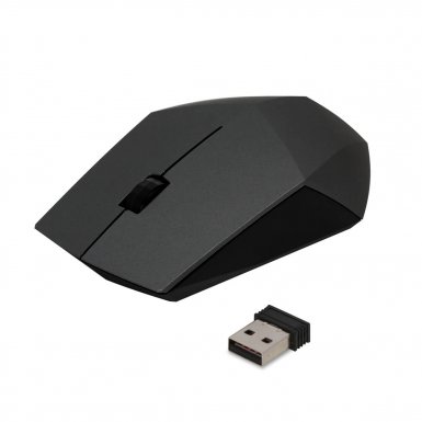 Omega OM-413 Wireless Mouse - безжична мишка за PC и Mac (черна)