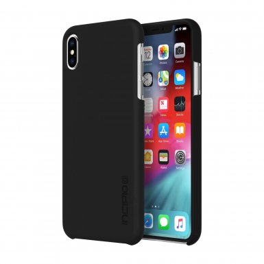 Incipio Feather Case - тънък поликарбонатов кейс за iPhone XS Max (черен)