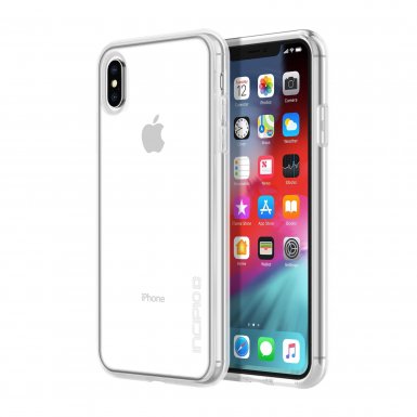 Incipio Octane Pure Case - удароустойчив хибриден кейс за iPhone XS Max (прозрачен)