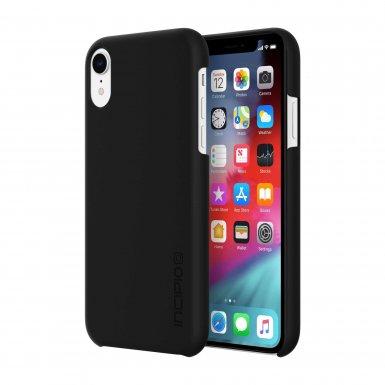 Incipio Feather Case - тънък поликарбонатов кейс за iPhone XR (черен)