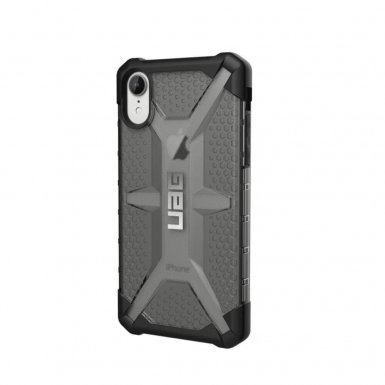 Urban Armor Gear Plasma - удароустойчив хибриден кейс за iPhone XR (черен)
