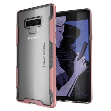 Ghostek Cloak 3 Case - хибриден удароустойчив кейс за Samsung Galaxy Note 9 (розов)