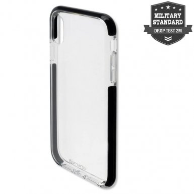 4smarts Soft Cover Airy Shield - хибриден удароустойчив кейс за iPhone XR (черен)