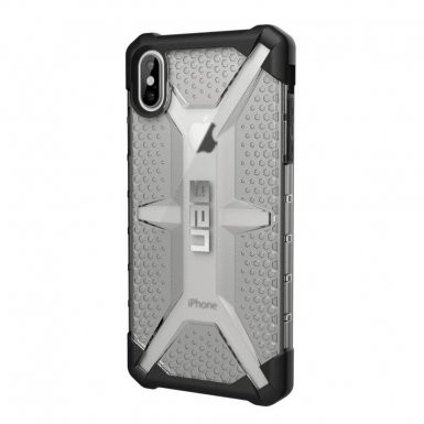 Urban Armor Gear Plasma - удароустойчив хибриден кейс за iPhone XS Max (прозрачен)