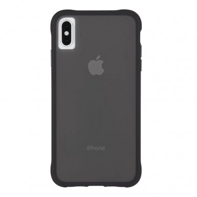 Case Mate Tough - качествен тънък матиран кейс за iPhone XS Max (черен-мат)