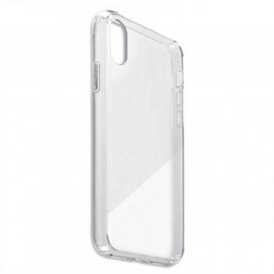 4smarts Clip-On Cover Trendline Premium Clear - хибриден удароустойчив кейс за iPhone XS Max (прозрачен)