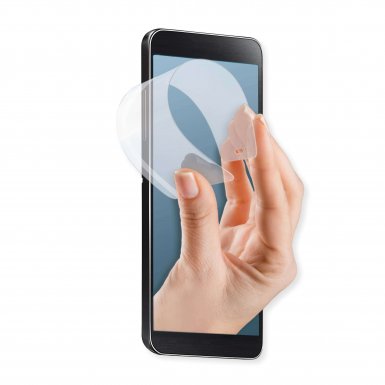4smarts Hybrid Flex Glass Screen Protector - хибридно защитно покритие за дисплея на iPhone XS Max (прозрачен)