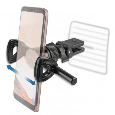 4smarts Universal Car Vent Holder Snapclip 2.0 - поставка за радиатора на кола за смартфони до 86 мм. на ширина (черен)