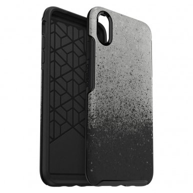 Otterbox Symmetry Series Case - хибриден кейс с висока защита за iPhone XS Max (сив)