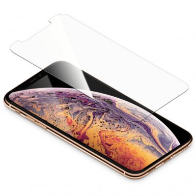 Torrii BodyGlass 2.5D Glass - калено стъклено защитно покритие за iPhone XS Max (прозрачен)