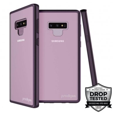 Prodigee Safetee Slim Case - хибриден кейс с висока степен на защита за Samsung Galaxy Note 9 (розов)