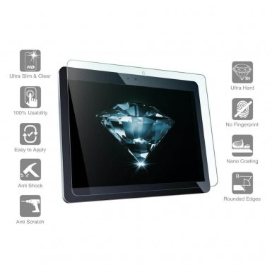 4smarts Second Glass - калено стъклено защитно покритие за дисплея на Huawei MediaPad M5 Lite 10 (прозрачен)