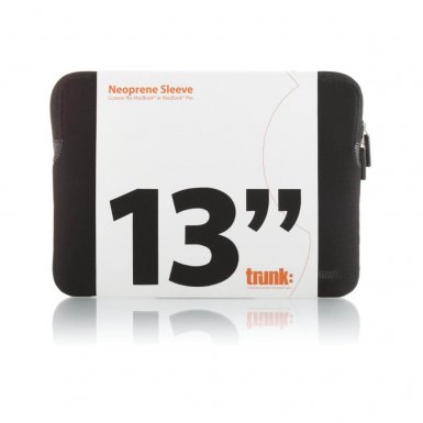 Trunk Laptop Sleeve - неопренов калъф за преносими компютри до 13.3 инча (черен)