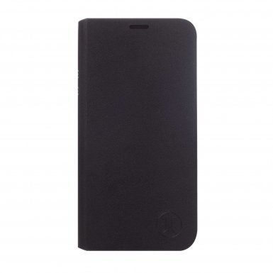 JT Berlin Folio Case - хоризонтален кожен (веган кожа) калъф тип портфейл за iPhone XS Max (черен)