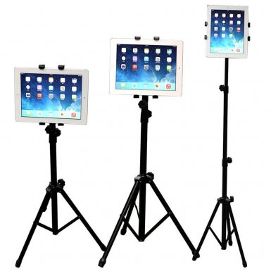 Aodiv Universal Tripod Stand A02 - мултифункционална поставка за iPad, Galaxy Tab и таблети от 7 до 11 инча