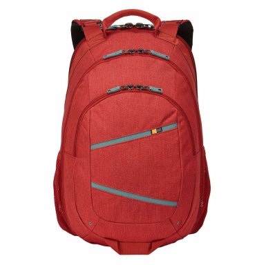 Case Logic Berkeley II Backpack - стилна и качествена раница за MacBook Pro 15 и лаптопи до 15.6 инча (червен)
