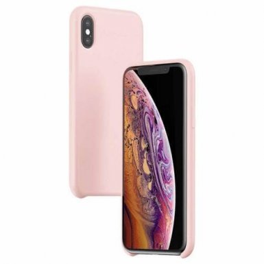 Baseus Original LSR Case - силиконов (TPU) калъф за iPhone XS Max (розов)