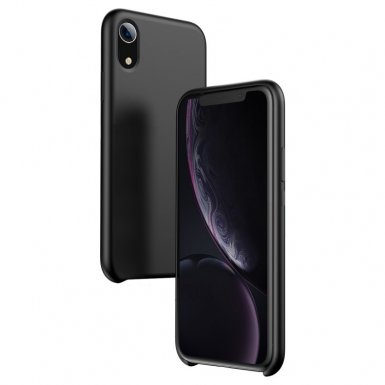 Baseus Original LSR Case - силиконов (TPU) калъф за iPhone XR (черен)