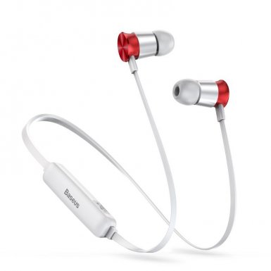 Baseus Encok S07 In-Ear Bluetooth Earphones - безжични спортни блутут слушалки за мобилни устройства (бял)