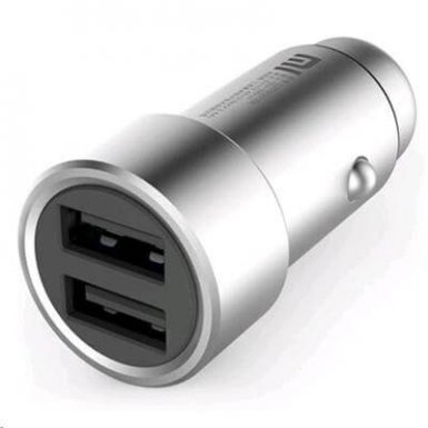 Xiaomi Mi Dual USB Car Charger (MAX 3.6A) - зарядно за кола с два USB изхода и технология за бързо зареждане