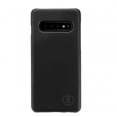 JT Berlin BackCase Kreuzberg - кожен кейс (естествена кожа) за Samsung Galaxy S10 (черен)