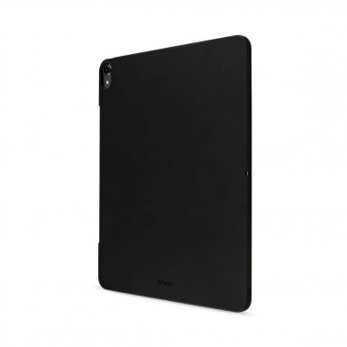 Artwizz Rubber Clip - матиран поликарбонатов кейс за iPad Pro 12.9 (2018) (черен)