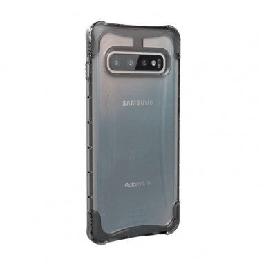 Urban Armor Gear Plyo Case - удароустойчив хибриден кейс за Samsung Galaxy S10 (прозрачен)