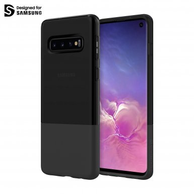 Incipio NGP Case - удароустойчив силиконов калъф за Samsung Galaxy S10 (черен)