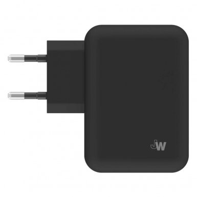 Just Wireless Mains Charger 4.2A EU - захранване за ел. мрежа 4.2A с 2 USB изхода (черен)