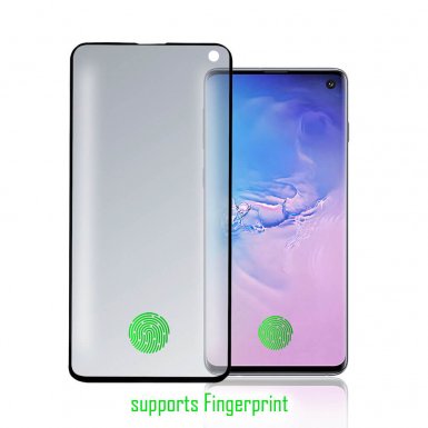 4smarts Curved High Flex Screen Protector with Fingerprint Detection - защитно покритие за дисплея на Samsung Galaxy S10 (прозрачен)