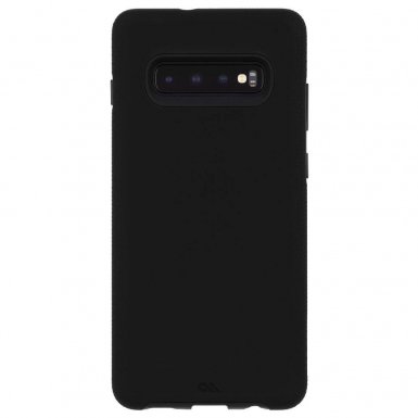 CaseMate Tough Grip Case - кейс с висока защита за Samsung Galaxy S10 (черен)