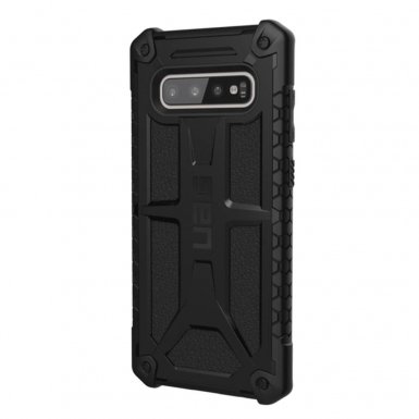 Urban Armor Gear Monarch - удароустойчив хибриден кейс за Samsung Galaxy S10 Plus (черен)