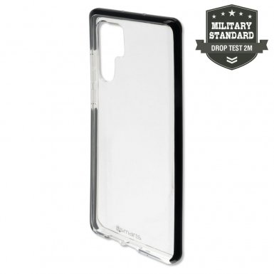 4smarts Soft Cover Airy Shield - хибриден удароустойчив кейс за Huawei P30 Pro (черен-прозрачен)